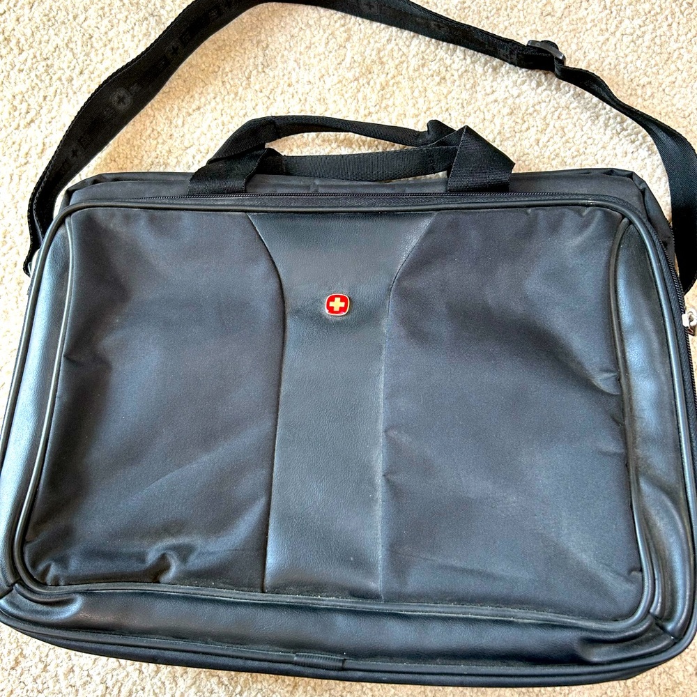 Swiss Gear Black Nylon Laptop Case